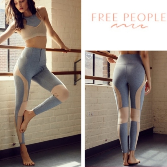 NWOT- Free People Cool Rider High-waist Leggings - Picture 1 of 9